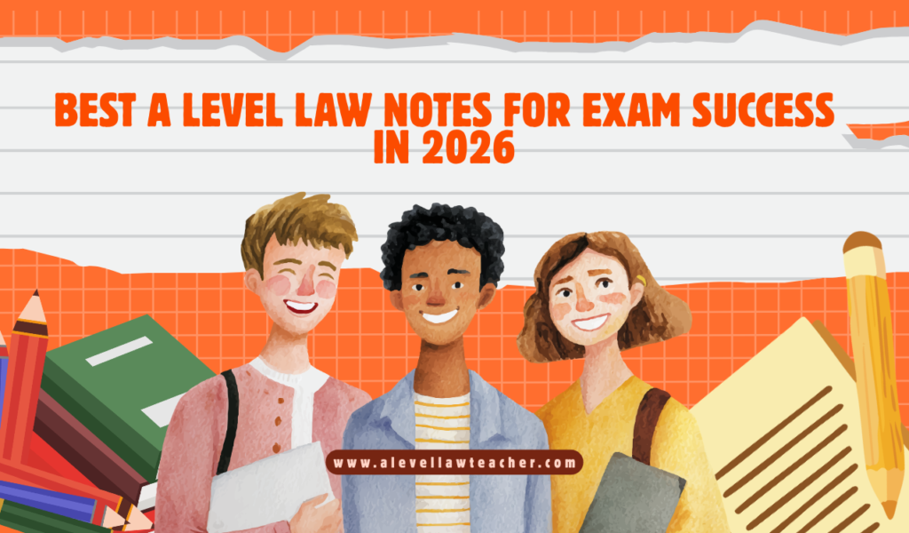 Best A Level Law Notes for Exam Success in 2026