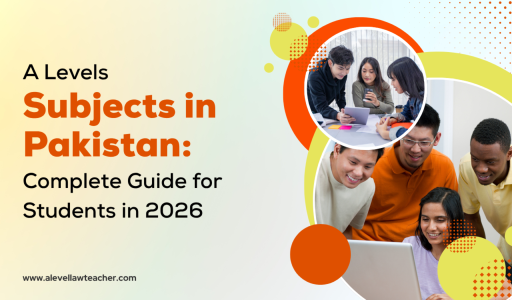 A Levels Subjects in Pakistan: Complete Guide for Students in 2026