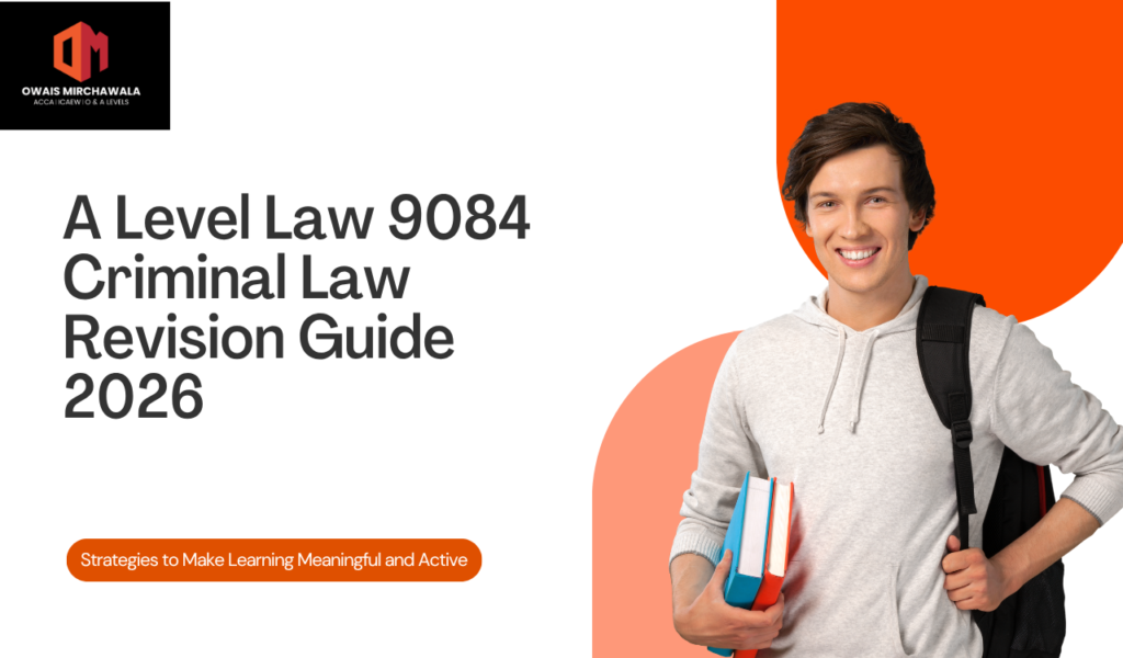A Level Law 9084 Criminal Law Revision Guide 2026