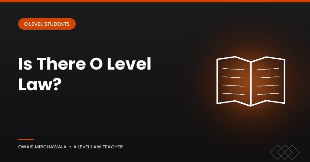 o level law teacher